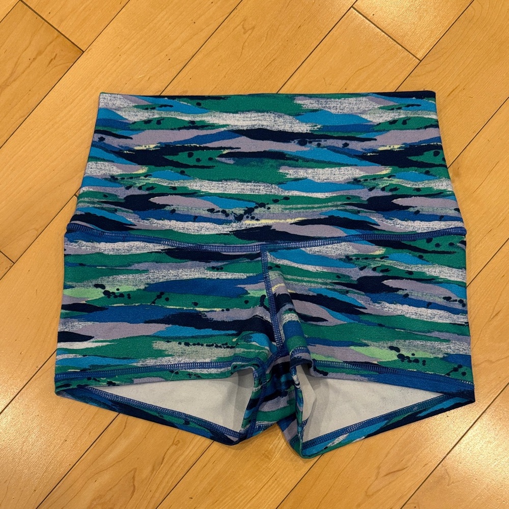 Lululemon Colorful Patterned Athletic Shorts
